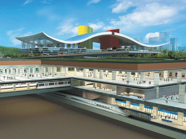 福田站示意图